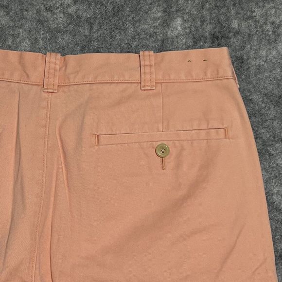 J. Crew Shorts Mens 32 Chino Pink Flat Front Cotton Casual Preppy Classiccore - Picture 13 of 14